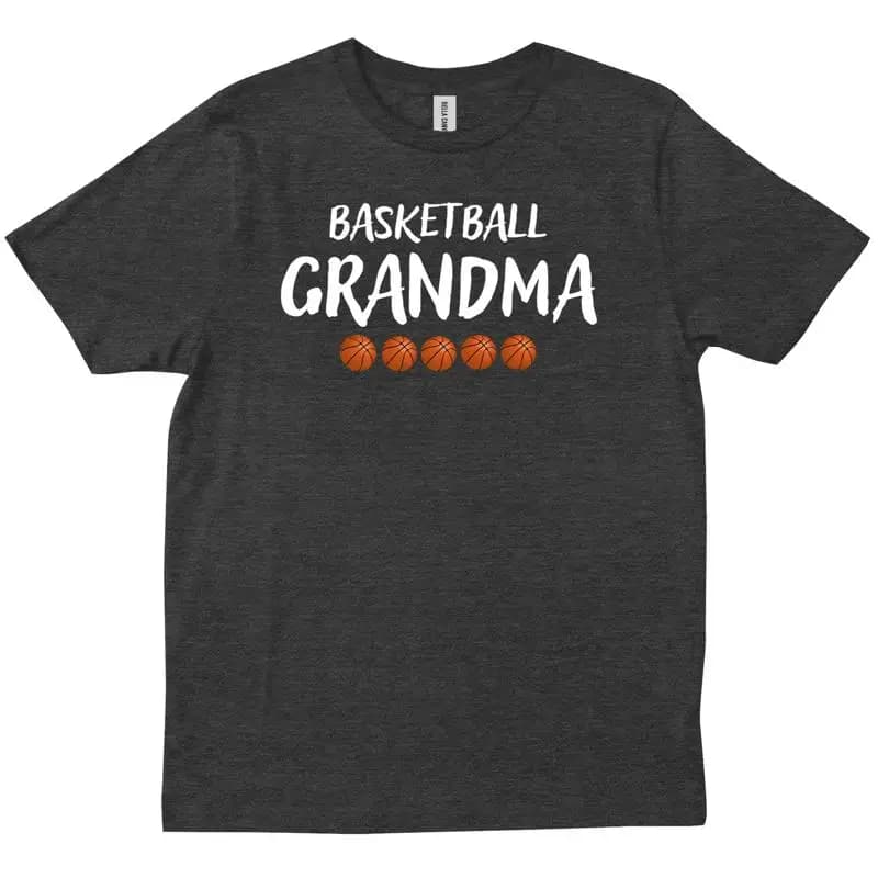 Simpatica maglietta alla moda per la famiglia di compleanno dello sport della nonna del basket