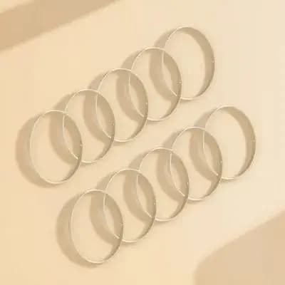 10Pcs Bamboo Wreath Rings Eco Friendly DIY Dream Catcher Hoops Floral Craft Base for Macrame Plant Hangers Tassel Making
