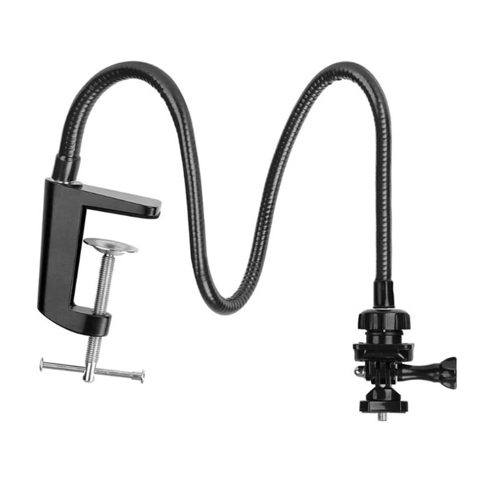 Camera clamp bracket Flexible bracket for webcam camera Logitech Swan neck support for webcam Brio 4K C925e with desk hook