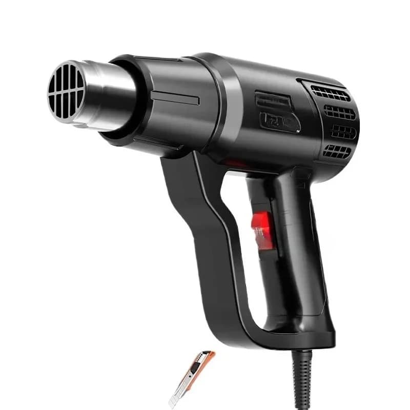 Pistola termica con display digitale, manutenzione elettronica, piccola pellicola, pistola per asciugatura portatile, pellicola termoretraibile industriale ad alta potenza