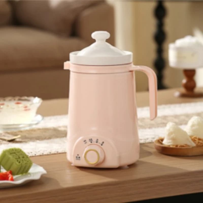 Tazza riscaldante thermos intelligente, pentola elettrica portatile con ciotola in ceramica, multifunzione per cucinare stufato e tisane