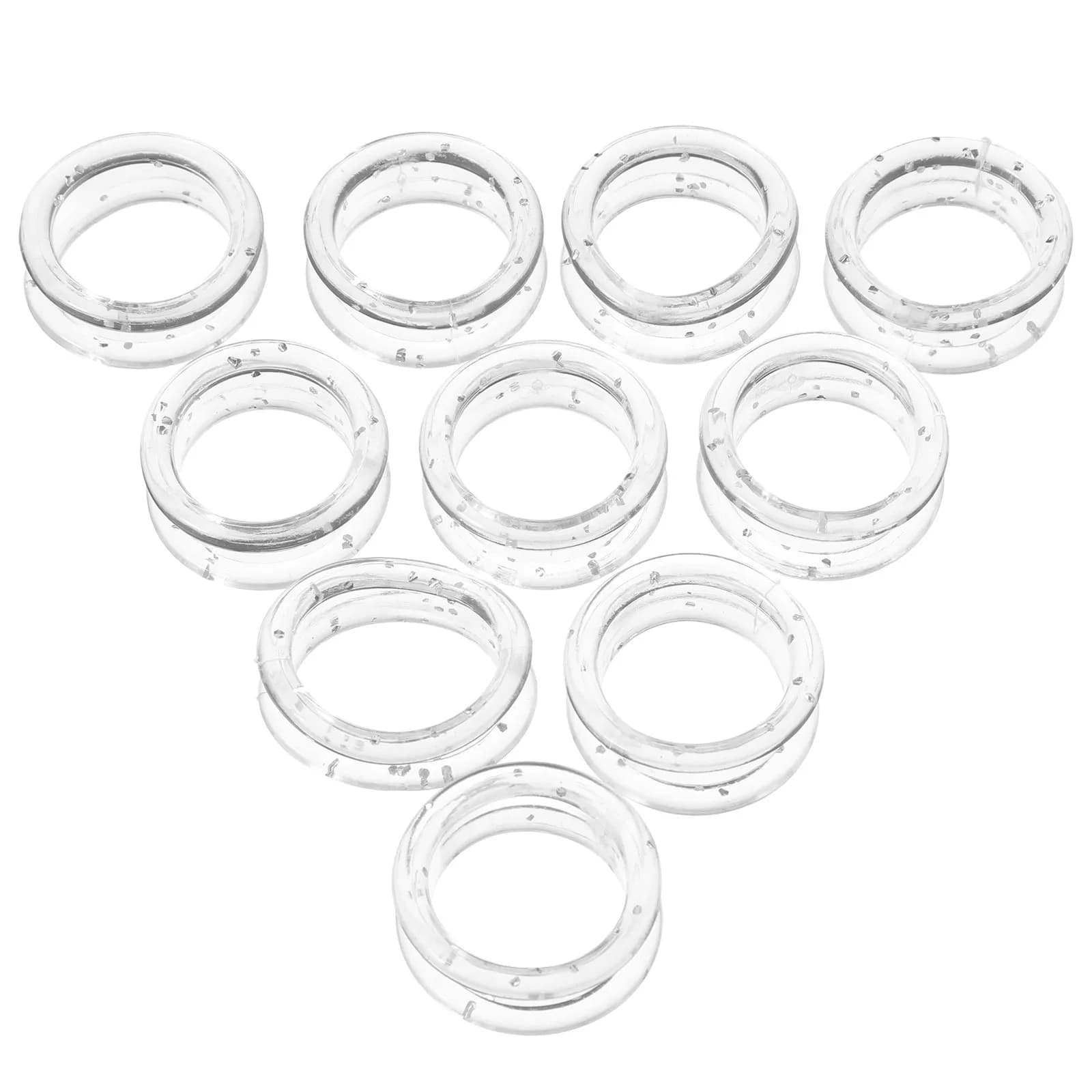 Set di 12 Protezioni in Silicone per Dita, Anelli Antiscivolo per Forbici da Toelettatura Cani, Impugnatura Comoda per Sessioni Prolungate