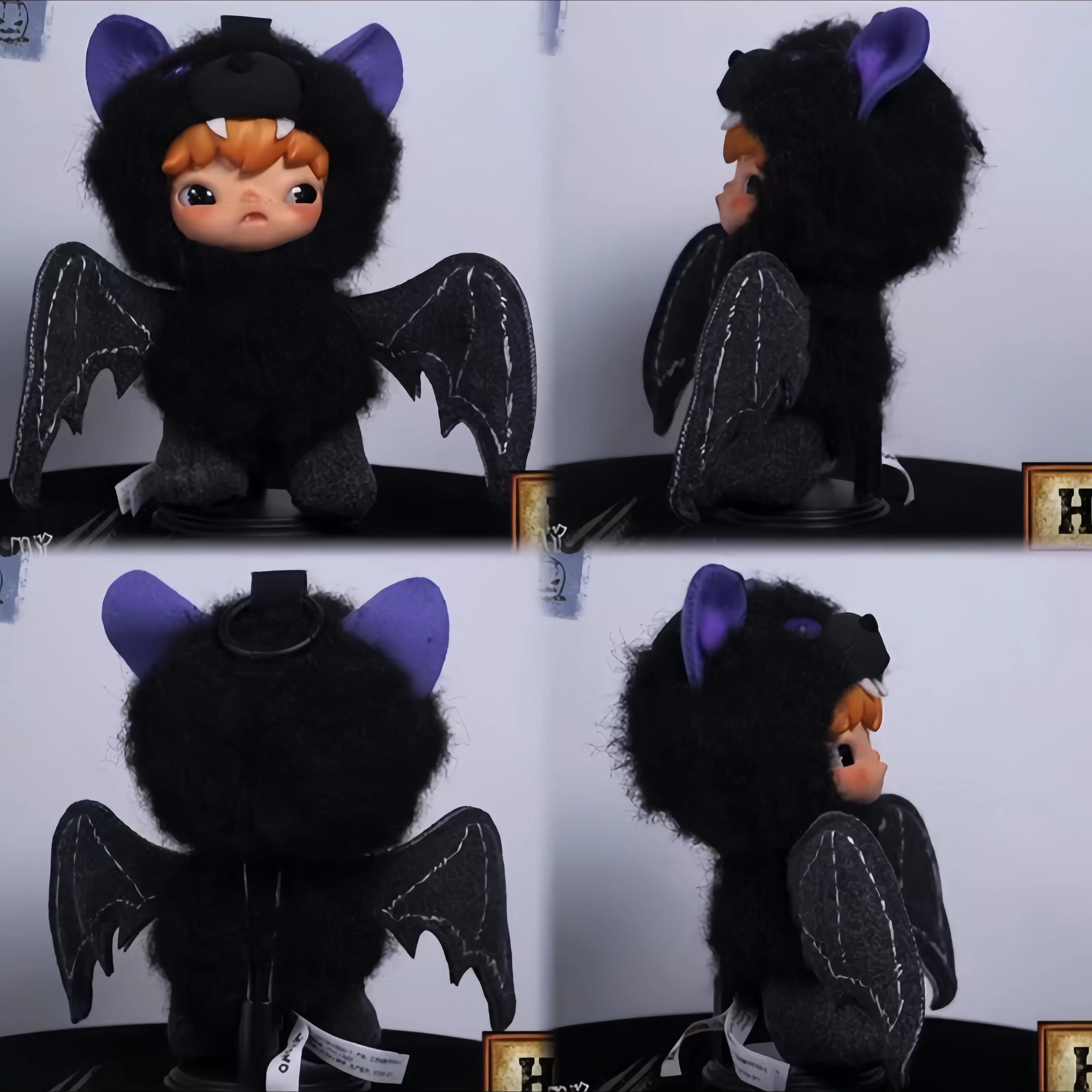 POP MART Hirono after Dark Mist Walker Series Plush Doll Pendant Anime Action Figure Blind Box Trendy Mystery Model Toy
