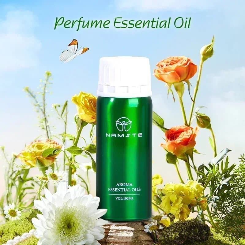 Namste 100ml Diffusore di oli essenziali Diffusore di fragranze per ambienti per la casa Purificatore d'aria Hotel My Way Profumo Olio essenziale Refil