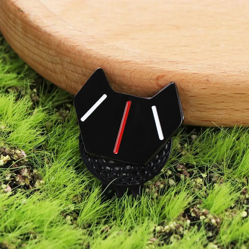 Accessori da Golf: Clip per Cappello in Lega di Zinco con Marcatore Magnetico per Palline, Pratico e Portatile per l'Allenamento Golfistico
