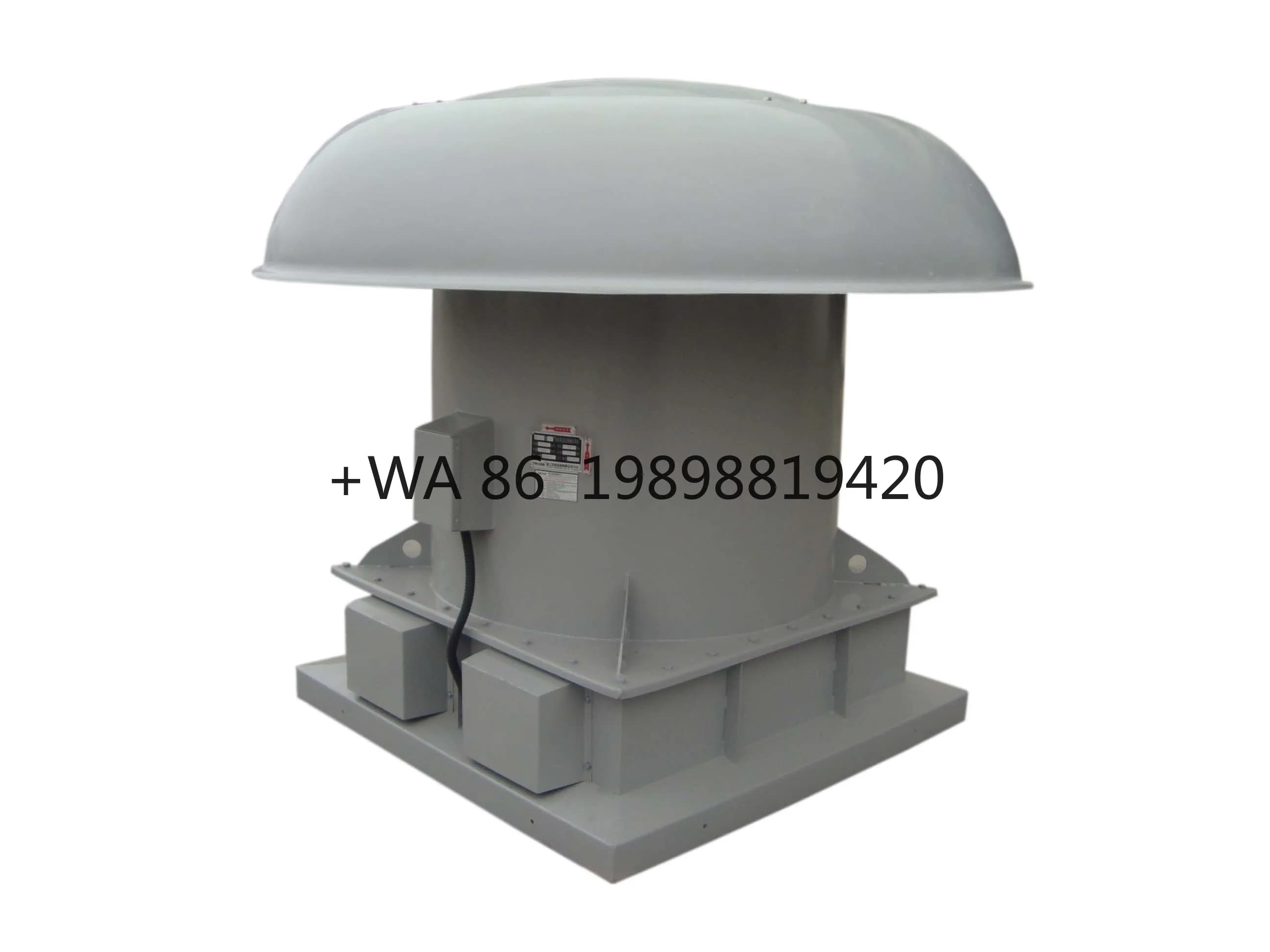 Ventilatore da tetto con scarico HTF-III-D Flusso ignifugo