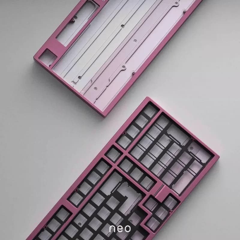 Kit Tastiera Meccanica NEO 75 Personalizzata Tri-Modalità Hot-Swap per Esports, Tastiera da Gioco con Scocca Anodizzata, Accessori per Computer, Teclado