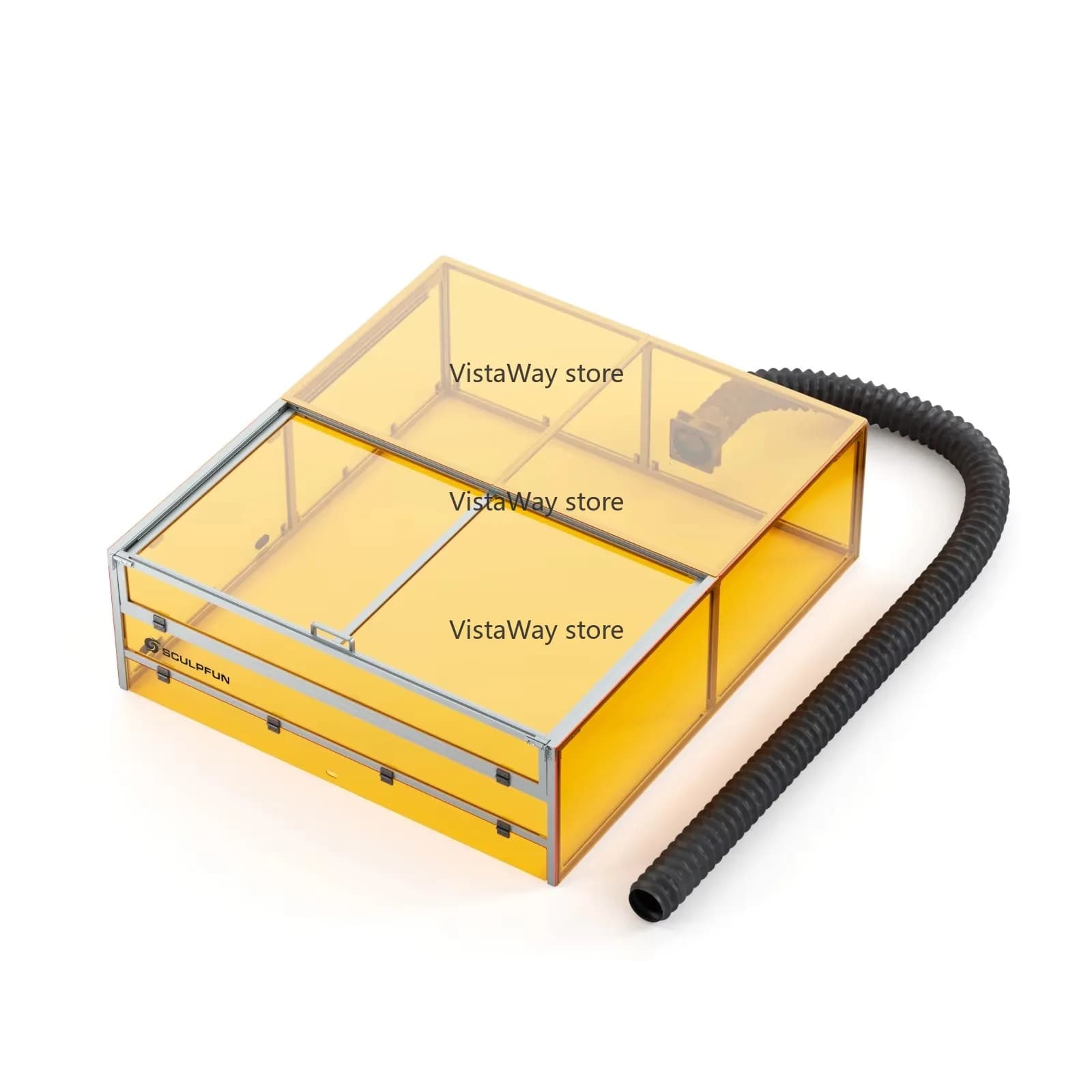 Custodia B70 per taglierina per incisore laser S70 Max 70W ignifuga a prova di fumo con ventola