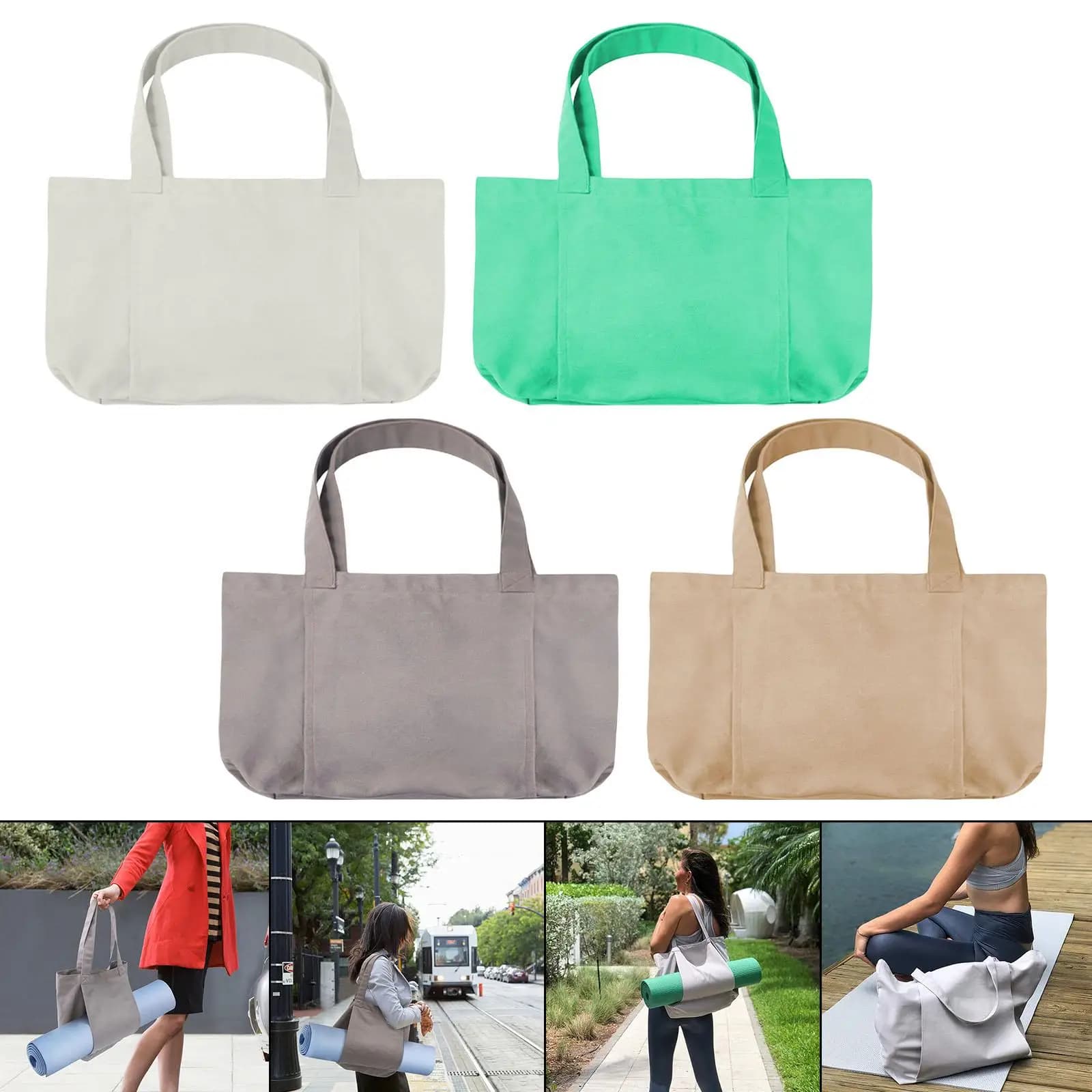 Yoga mat bag Fashionable sports bag with yoga mat holder for training