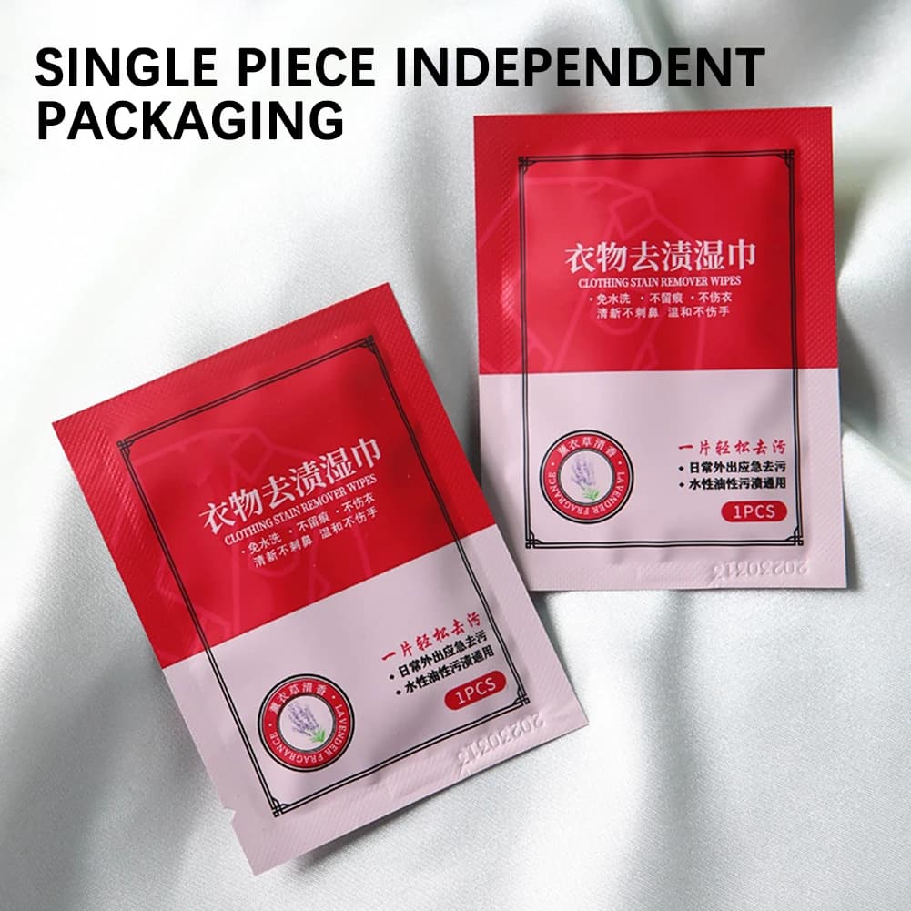 Rimozione delle macchie portatili rimozione bagnata bagnatura del pacchetto di salvataggio di emergenza, per la rimozione delle macchie del guardaroba