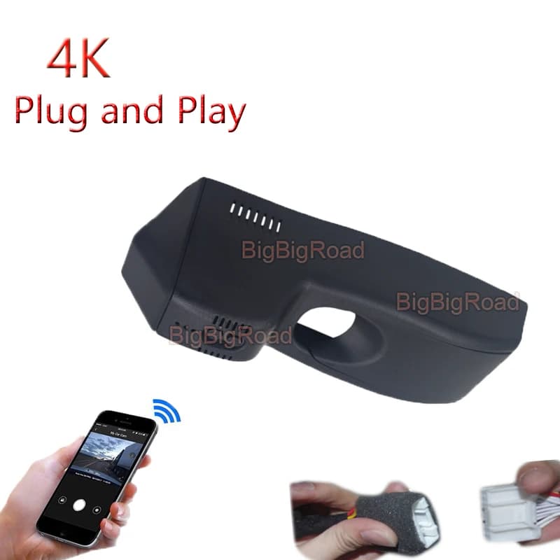 4K Plug And Play Car Wifi DVR Video Recorder DashCam For Cadillac XT4 2018 -2021 Buick ENVISION 2018 Low Regal version 2015- 2019