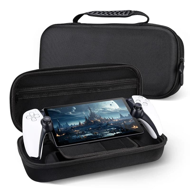 Custodia Portatile in EVA per Console di Gioco Portatile Playstation 5 Portal, Borsa Rigida per Accessori Sony PS5 Portal