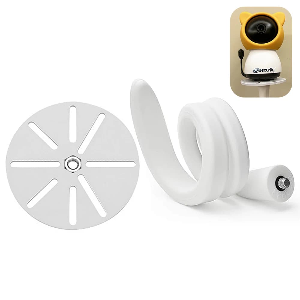 Flexible support for Baby Monitor for baby cradle support for children's camera folded IP camera support without tools or wall damage