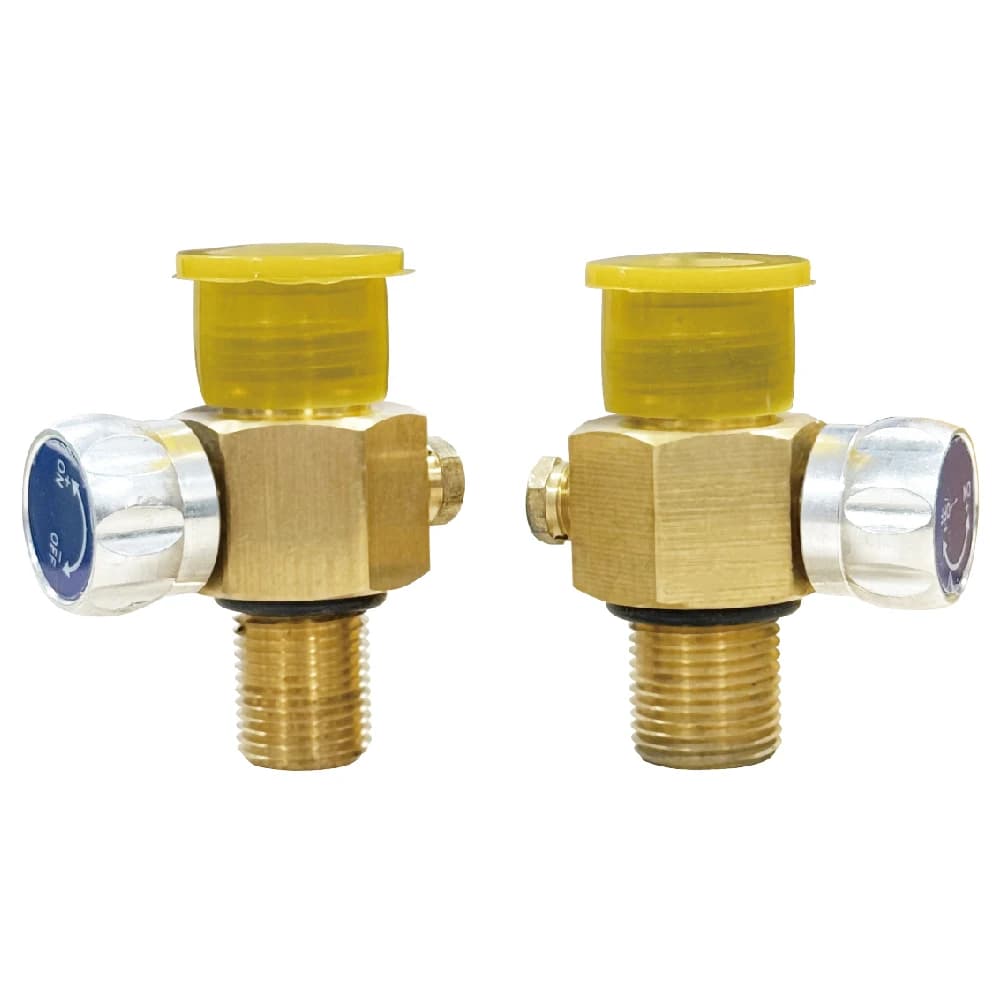 5/8"-18UNF or M18*1.5 Input Thread CO2 Cylinder Tank On/Off Valve Airsoft Cylinder Connector Soda CO2 Cylinder Switch