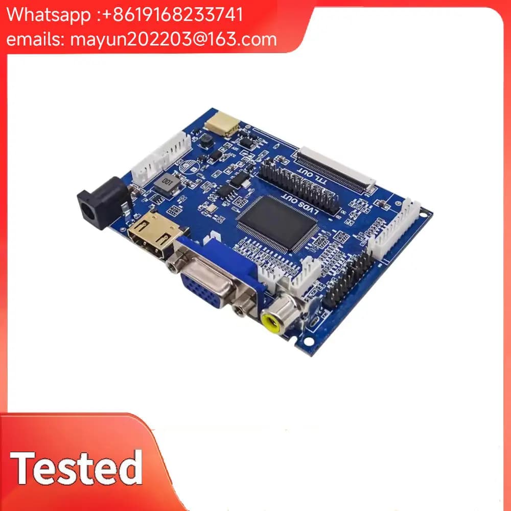 Scheda Controller LCD TTL LVDS: HDMI/VGA/2AV 50PIN per AT070TN90/92/94 (VS-TY2662-V1).