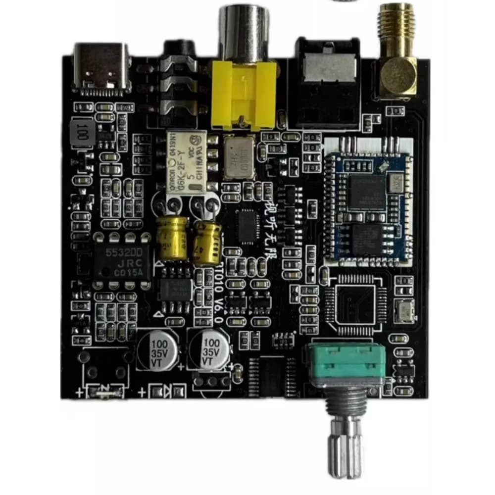 Bluetooth 5.4 QCC5181 Chiavetta USB LDAC ES9038Q2M vecchio amplificatore APP di controllo remoto WAV
