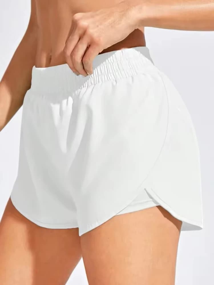 Pantaloncini da yoga Donna Fitness Elastico da corsa Allenamento Leggings corti per donna Pantaloncini sportivi da palestra Abbigliamento sportivo da fitness