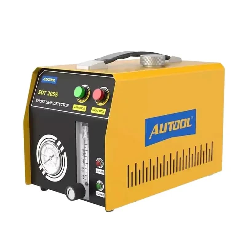 AUTOOL SDT205S Dual-Mode Smoke Leak Detector for Automobiles Best Convenient Car Care Equipment Made of Metal Material