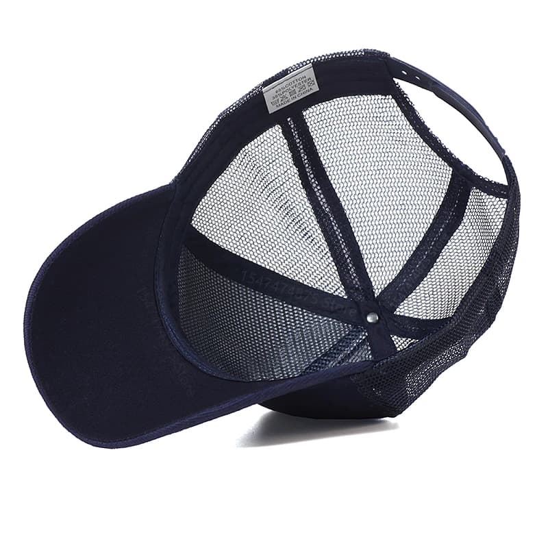 New summer baseball cap in adjustable mesh, trucker hats, snapback hats