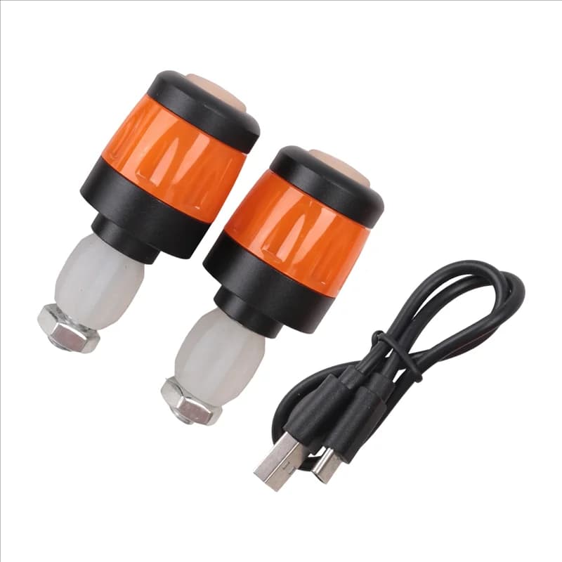 A79E-LED Luce manubrio resistente all'acqua 2 pezzi per scooter elettrici, indicatore di direzione impermeabile