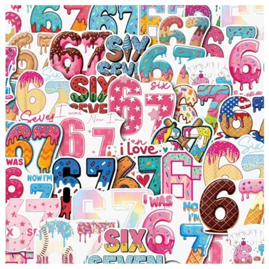 100 adesivi in vinile per bambini per bottiglie d'acqua, laptop, decorazioni per l'aula, impermeabili, colori vivaci, materiale resistente