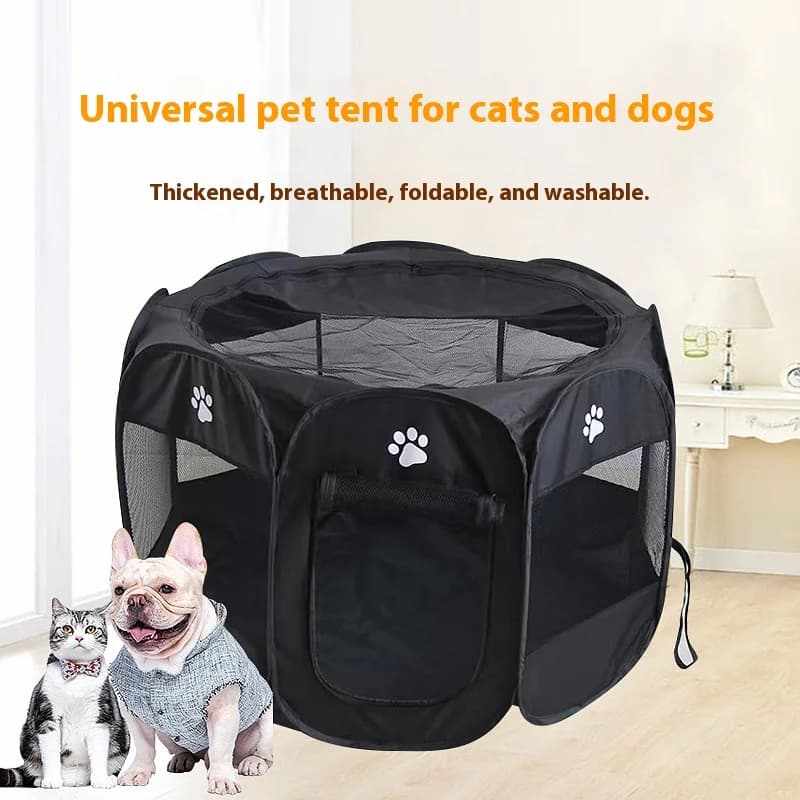 Spot pieghevole per cuccioli, recinzione per animali domestici all'aperto, cuccia per gatti, forniture per animali domestici, tenda per cuccioli, gattini, sala per la consegna, cuccia per cani