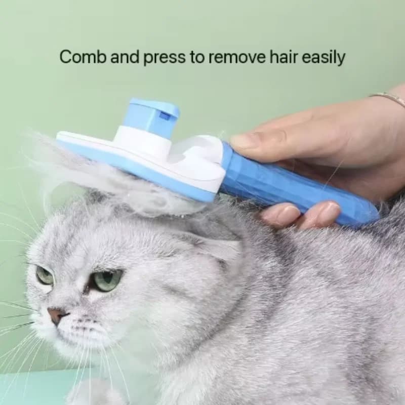 Pet Dogs Brush for Hair Removal Pet Cats and Dogs Special Comb Beauty Massage Self-cleaning Needle Comb Supplies for Pets