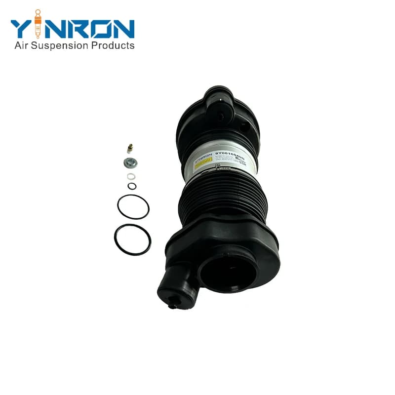 YINRON Per Porsche Cayenne III 9YA Anteriore Destro Molla Ad Aria Cuscino Con Valvole 9Y0616040B 9Y0616040C 9Y0616040D 9Y0616040