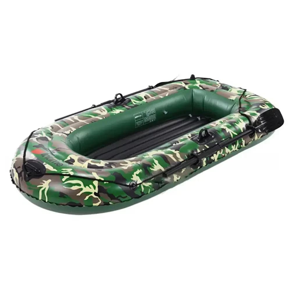 z Barca Iatable per 10 piedi Set di barche Iatable per 2 ~ 4 persone con pagaie Pompa ad aria Set di barche per canoa per kayak in PVC per canoa per kayak alla deriva