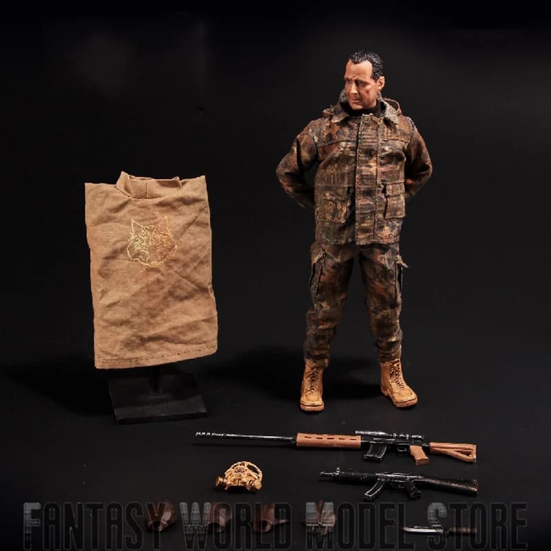 In Magazzino VORTEXTOYS V00011 1/12 Soldato Maschio Sniper JACKAL Stivali Da Combattimento Camouflage Abbigliamento Modello Set Completo 6 ''Action Figure