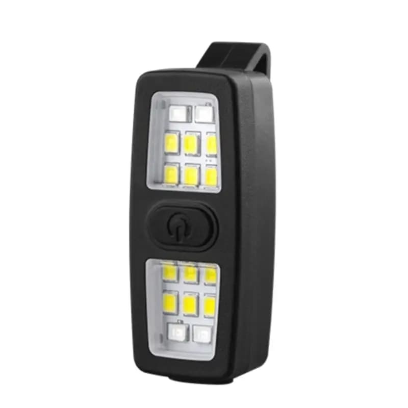 HOES-Clip On Bike Light: piccola luce ricaricabile per corridori, ideale per passeggiate notturne con il cane, accessori perfetti per la corsa