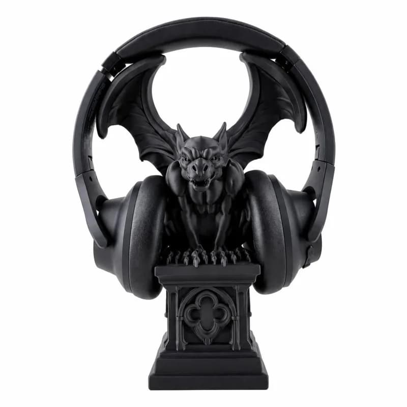 Gargoyle Headphone Stand Gaming Headset Holder Desktop Earphone Hanger Demon Statue Storage Rack Computer Desk Display
