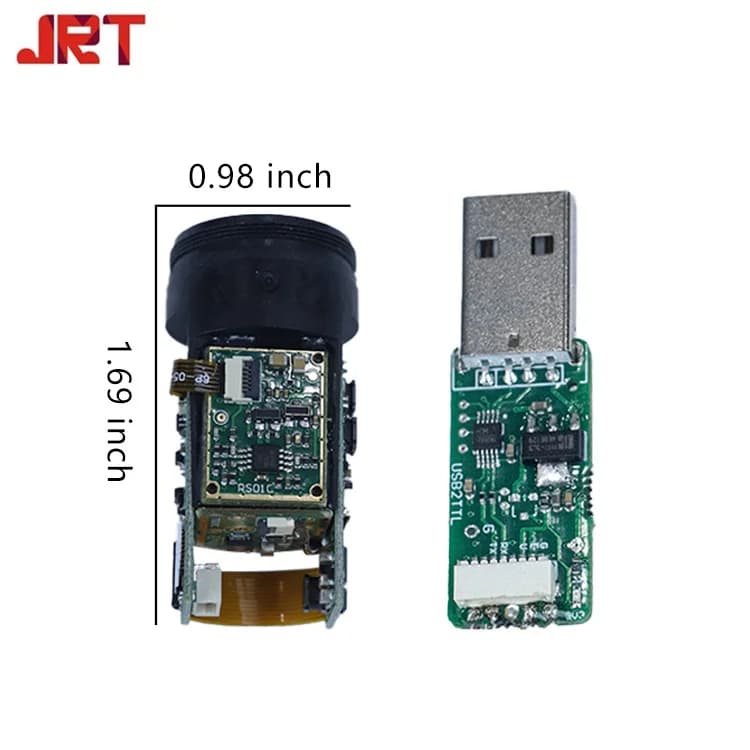 TC25 Class I Semiconductor Laser Ranging Module USB Auto Focus Laser Distance Sensor 1000m for Raspberry Pi