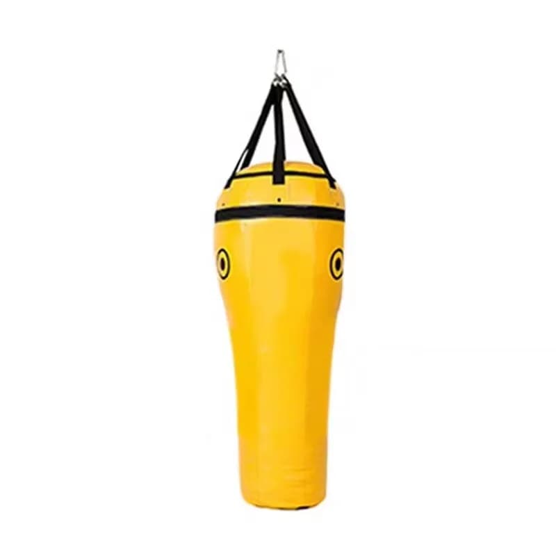 Professional boxing training equipment with leather boxing bag