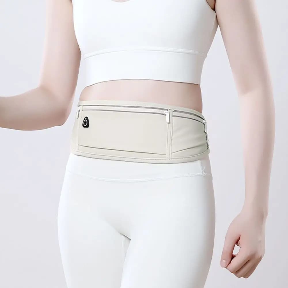 Waterproof Running Waist Bag Breathable Invisible Sports Belt Bag Lightweight Reflective Strip Waist Pack Phone Bag
