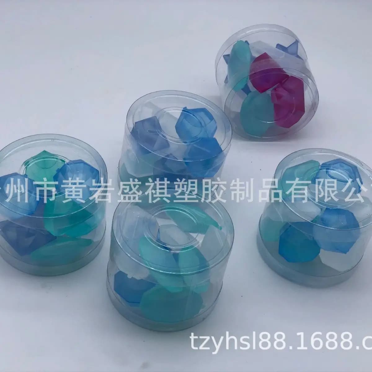 Cubetti di ghiaccio quadrati Stampi per ghiaccio in mattoni grandi Blocchi di raffreddamento sfusi Vari dimensioni Set casuale