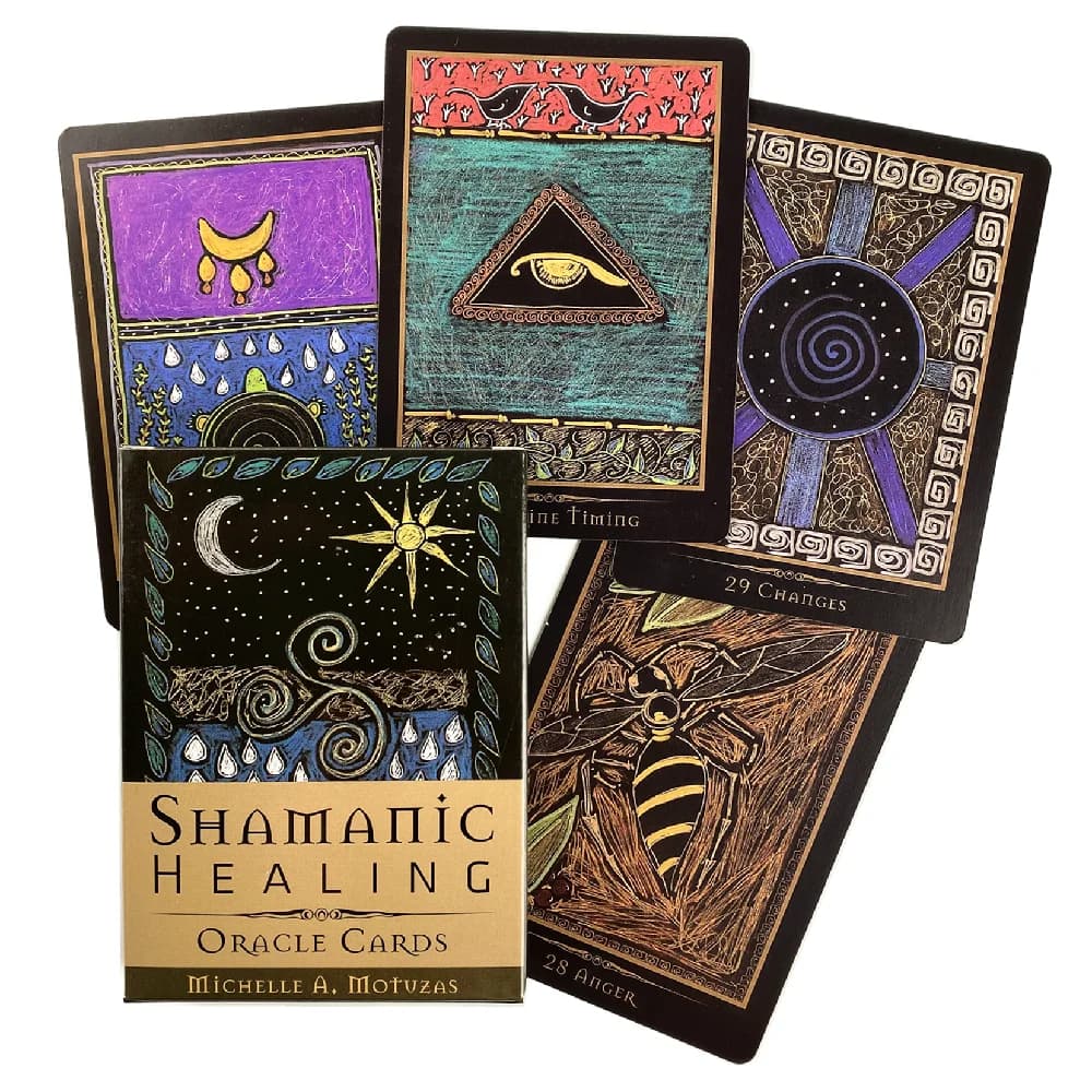 High Quality Tarot Cards Shamanic Healing Oracle Cards Board Games English For Family Gift Party Playing Card Game Entertainment