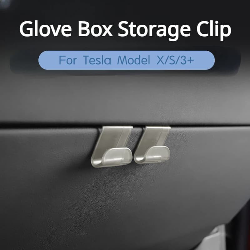 Per Tesla Model X/S/3 + Highland vano portaoggetti gancio portaoggetti portaombrelli modello modelli accessori interni auto 2023-2024