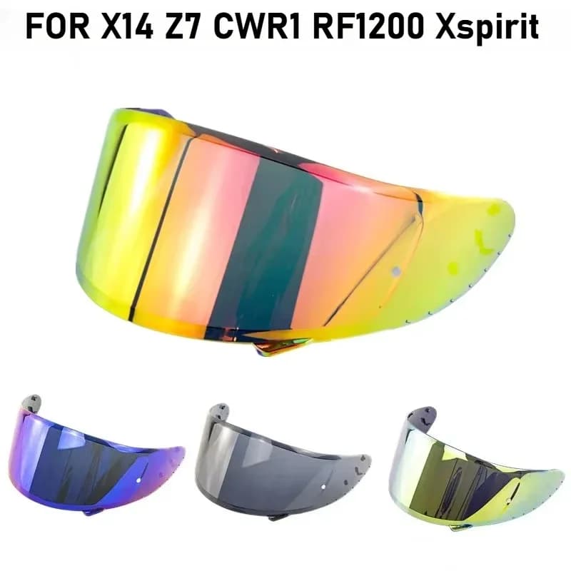 Visiera per casco per caschi moto SHOEI X14 Z7 CWR1 RF1200 Xspirit NXR Lente per casco Parabrezza Accessori per casco moto