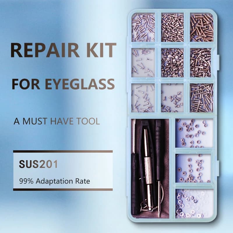 Set of Screwdrivers for Glasses Sunglasses Repair Tool Kit Dadi Nasello Parts of Optical Repair Tools Kit Assorted