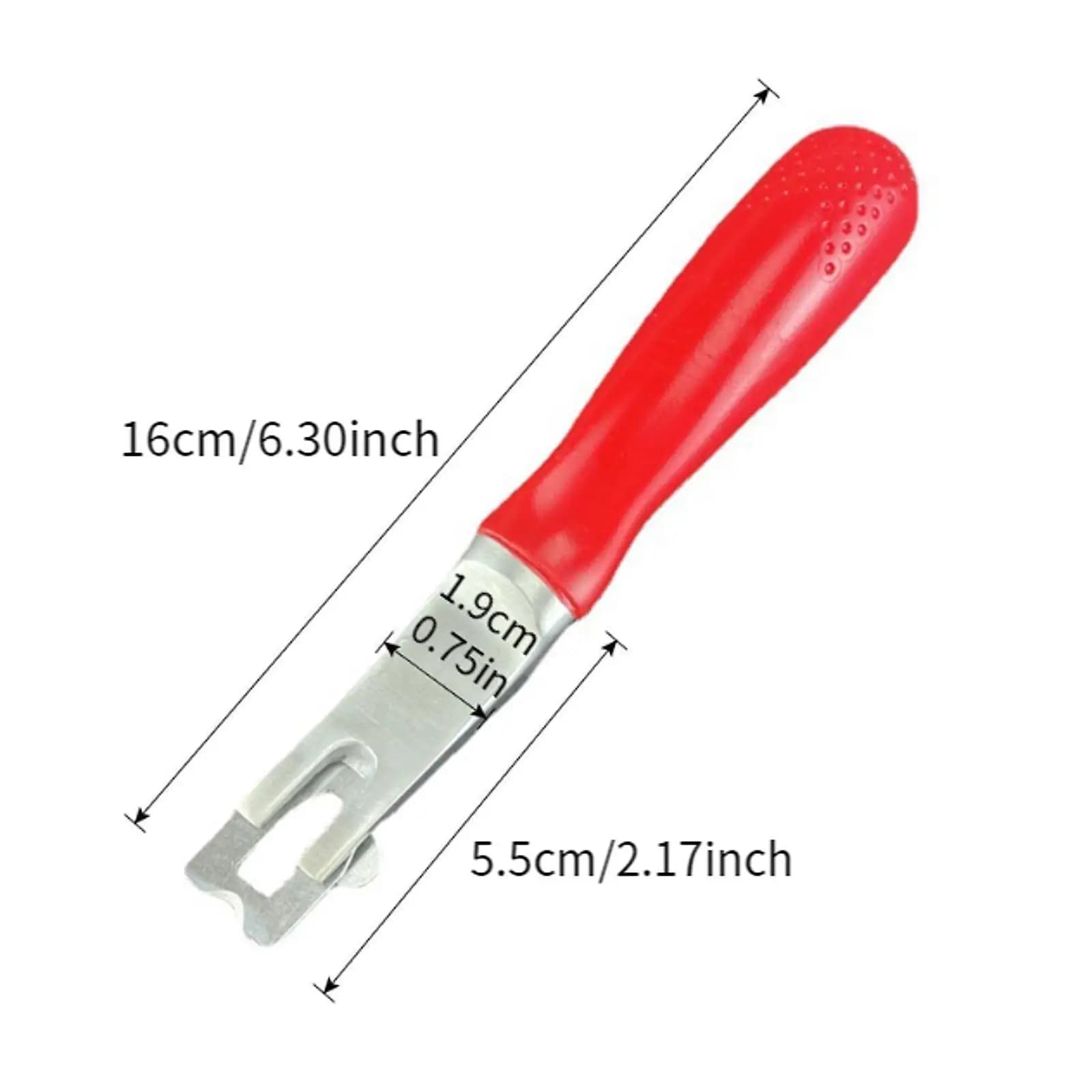Utensile per Saldatura e Rifilatura Pavimenti, Lama in Plastica Resistente, Taglierina per Vinile per Ristrutturazioni Domestiche
