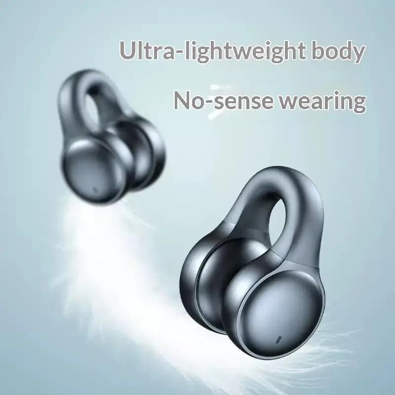 X58 Wireless Bone Conduction Headphones Bluetooth Earphones Waterproof Sports Earbuds Earring Ear Hook With Mic Headset