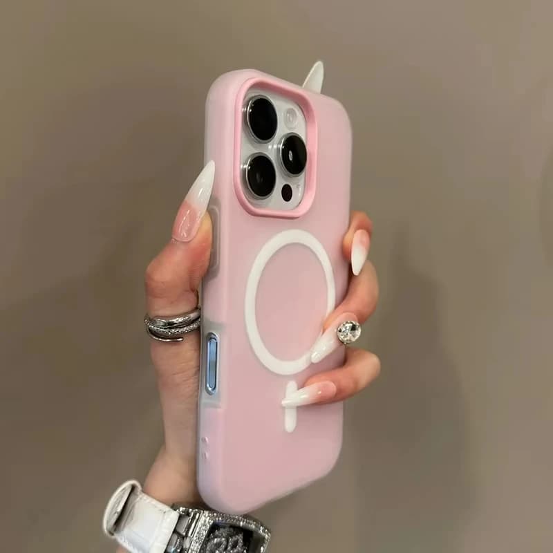 Custodia di Lusso 2 IN 1 Colore Caramella per MagSafe per Samsung S26 Ultra Plus Edge A57 A56 S25 S24 FE S23 A55 A54 A37 A26 A17 Cover Posteriore