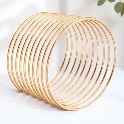 10Pcs Sturdy Metal Hoops Dreamcatcher Rings DIY Crafts Macrame Floral Wreath Supplies Metal Hoops Macrame Rings