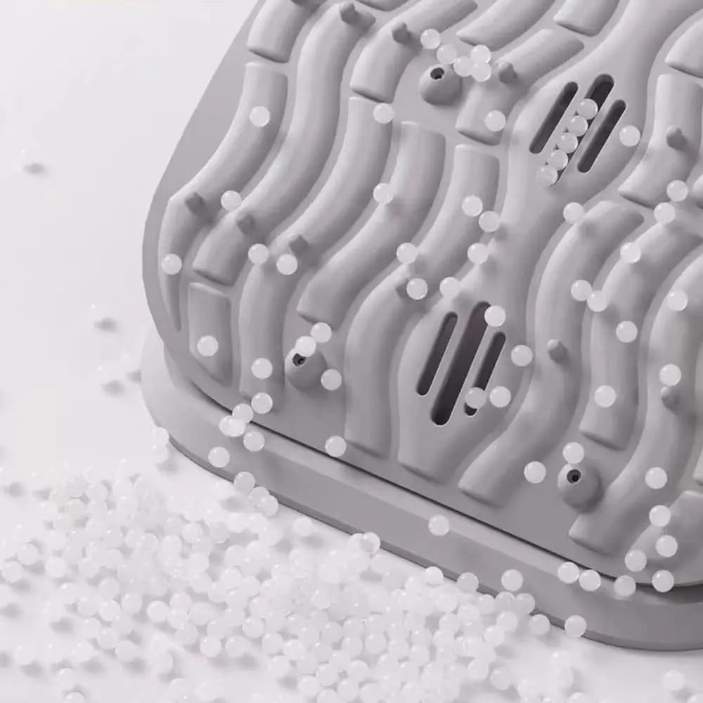 Cuscino Lombare Regolabile in Altezza con Punti di Agopressione, Design Ergonomico, Supporto Gonfiabile per la Parte Bassa della Schiena, Confortevole