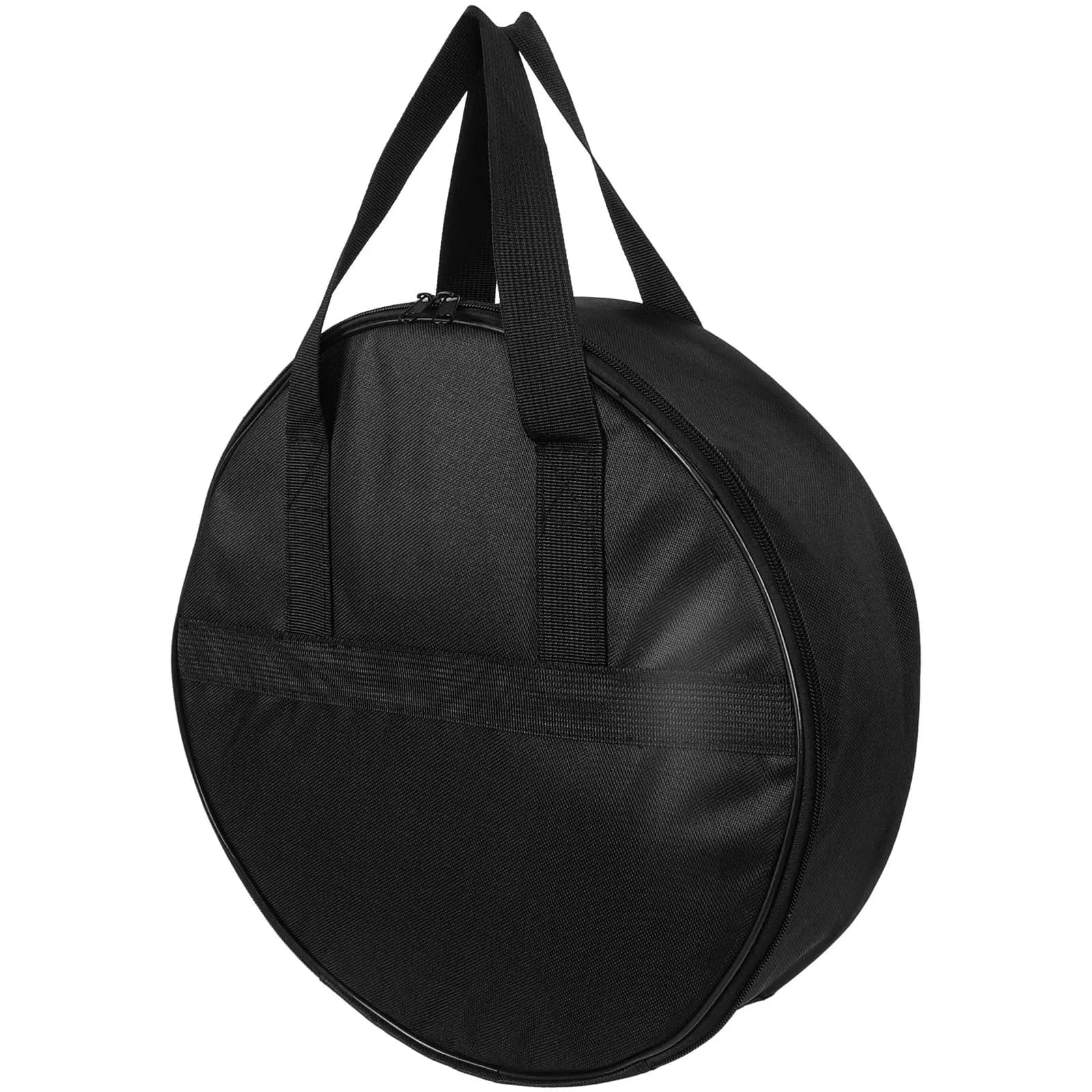Borsa Portautensili Rotonda con Manico in Tessuto Oxford, Borsa Portatile per Cavi di Ricarica, Organizer per Accessori Auto e Utensili, Robusta