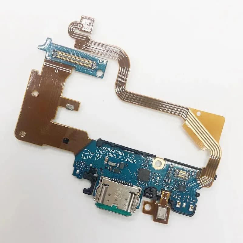 Pop Per LG G7 Thinq G710 Micro USB Caricatore Dock Connettore Porta di Ricarica Microfono Cavo Della Flessione Parti di Ricambio