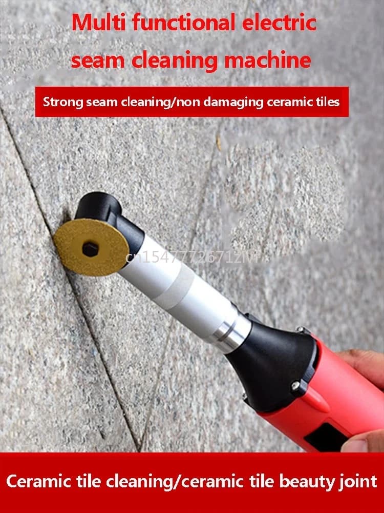 Macchina per la pulizia delle cuciture elettrica Piastrelle di ceramica Strumento per cucire di bellezza Piccolo smerigliatrice elettrica multifunzionale Lucidatura Taglio e Poli