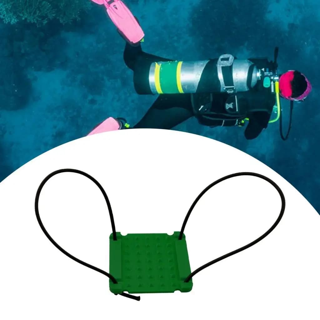 Scuba Dive Weights Universal Webbing Retainer Plate Buoyancy Fixing Diving Protection for Free Diving Tools and Water Sports