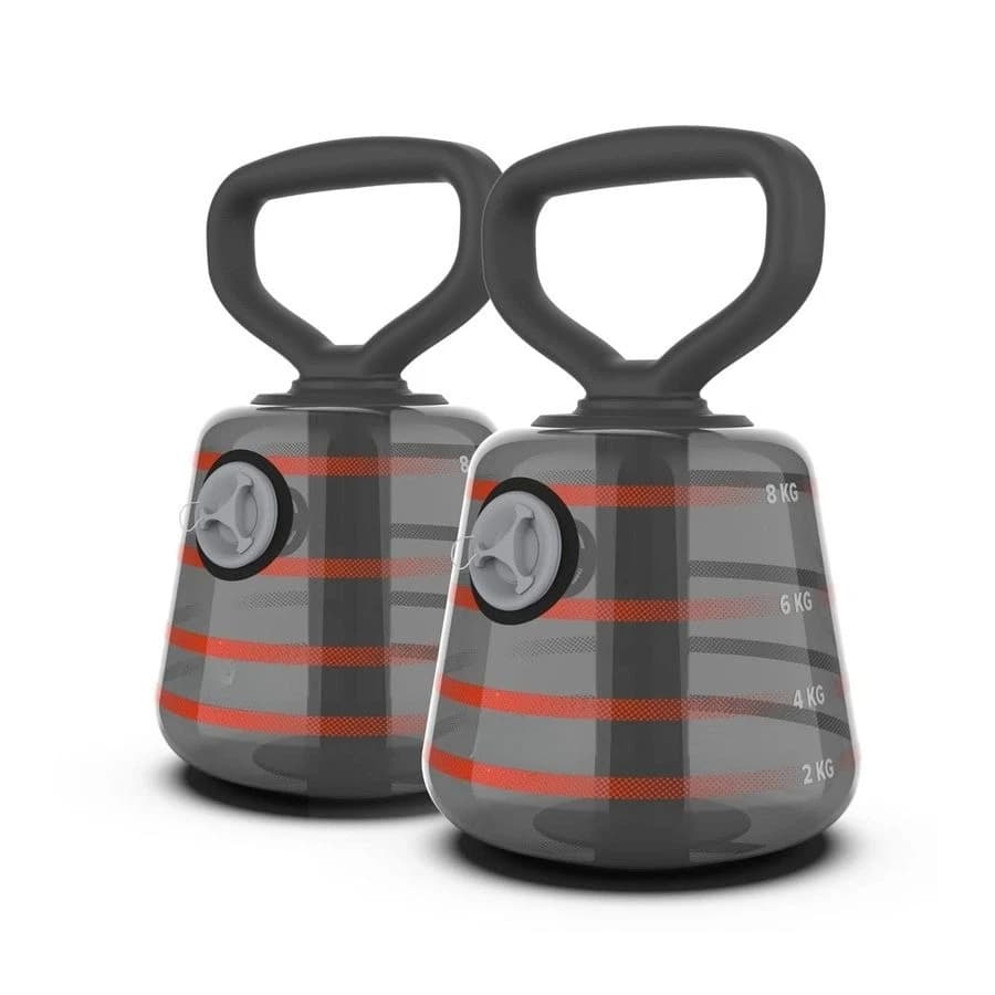 Kettlebell Set Adjustable Bells, Kettlebell Water for Fitness Exercises, Weight Lifting Set and Core Training, Durable and Robust